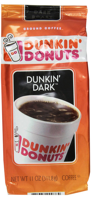 Dunkin' Donuts Dunkin' Dark Dark Roast Ground Coffee 11 Oz