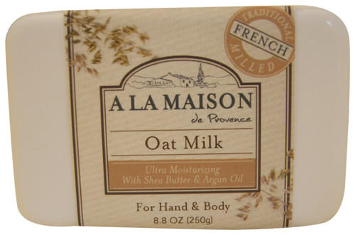 A La Maison Solid Bar Soap, Oat Milk, 8.8 Ounce