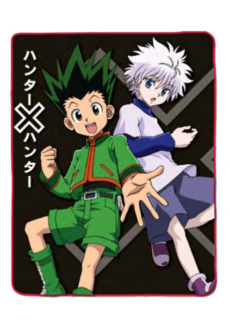 Isaac Morris Ltd Hunterxhunter Throw Blanket Standard