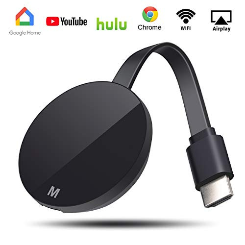 WiFi Display Dongle Wireless HDMI Adapter 1080P Streaming Media Player HDMI 1080P 2.4G TV Receiver Adapter Support Miracast/AirPlay/DLNA for iOS/Android/Windows/Mac