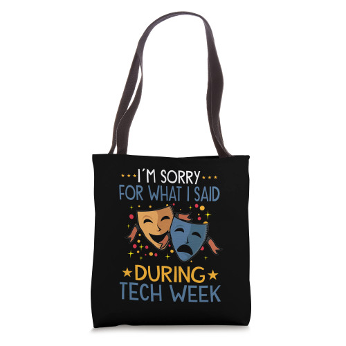 Stage Crew Tech Week Theater Theatre Acting Actor Drama Tote Bag Stage Crew Tech Week Theater Theatre Acting Actor Drama Tote Bag