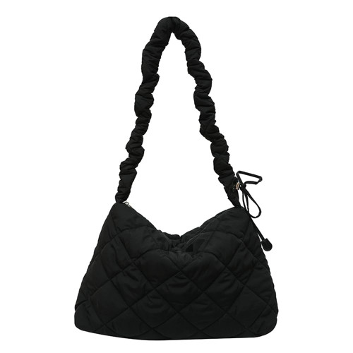 Puffer Tote Bag Quilted Shoulder Bag for Women Winter Puffy Lightweight Quilted Padded Hobo Crossbody Bag