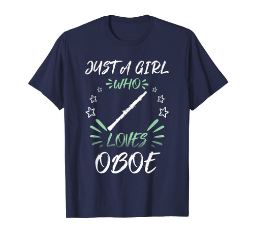 Just A Girl Who Loves Oboe T-Shirt