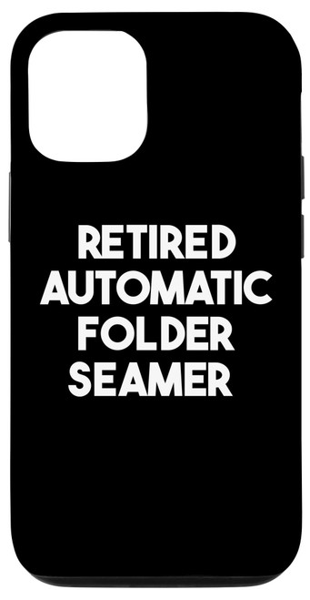 iPhone 12/12 Pro Retired Automatic Folder Seamer Case