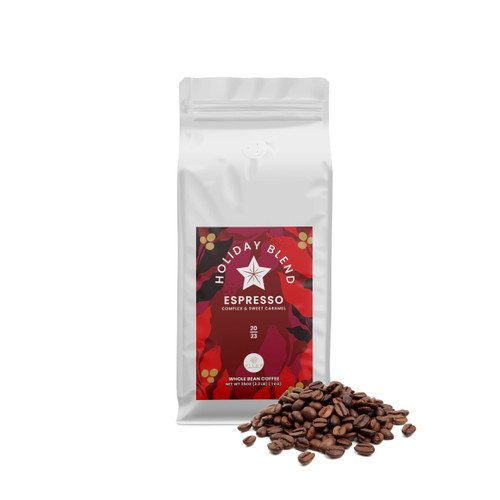 1 Kg Fresh Roasted Holiday Blend Espresso Coffee Beans by Vilar Coffee Roasters - Great Holiday Christmas Gift 1kg (2.3 lb) Bags - Whole Bean (1 KG)