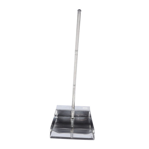 Luxshiny Large Trash Shovel Pet Shovel Outdoor Broom and Dustpan Kitchen Cleaning Shovels Dustpans with Handle Dustpan Long Handle Lobby Dustpan Stand up Pearlescent Office Stainless Steel