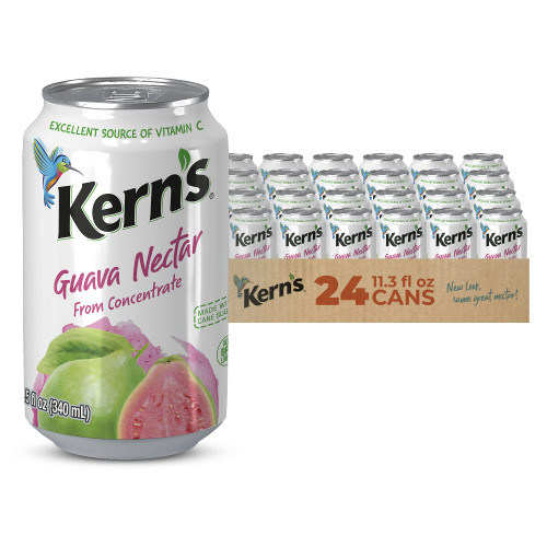 Kern's Guava Nectar, 11.3 Fl Oz (Pack of 24)