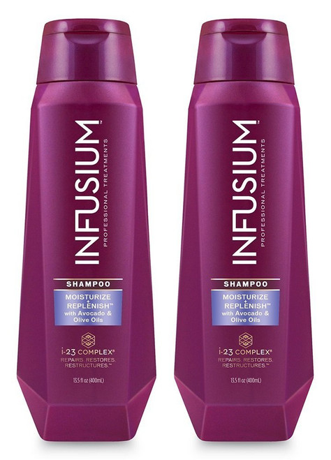 Infusium Conditioner Moisturize + Replenish 13.5 Ounce (400ml) (Pack of 2)