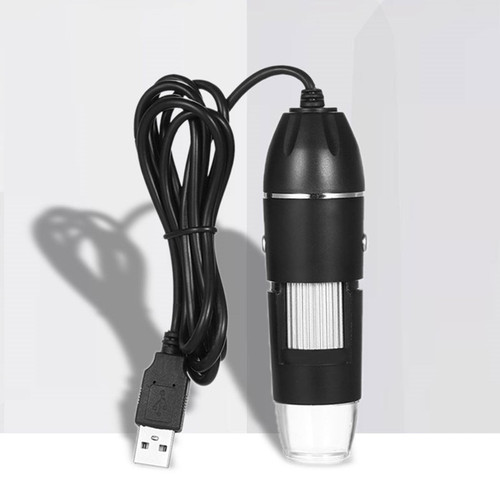 USB Digital Microscope, 50X-1600X Magnification Handheld Microscope Camera with 8 LEDs Compatible with iOS for Android for Win, OS X Devices, Portable Microscope Camera