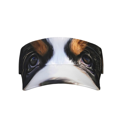 Sport Sun Visor Hat Bernese Mountain Dogs Lightweight Sun Hat Cap for Baseball Gym