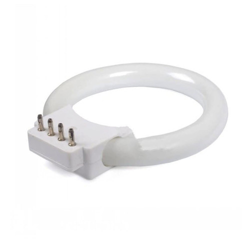 Microscope Adapter 10W Microscope Ring Lamp Tube, 78mm Big Inner Diameter for Stereo Microscope, Fluorescent Ring Lighting Source Replace Tube Microscope Accessories