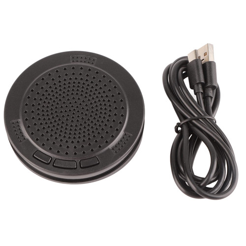 USB Conference Microphone, Omnidirectional PC Computer Condenser Mic with Button USB Speakerphone for Meeting Gaming