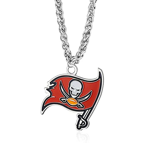 Match-Up Promotions NFL Large 2.5" Primary Team Logo Necklace with 30" Designer Chain