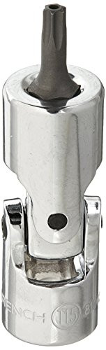 GEARWRENCH 81042 1/4" Drive Universal Tamper Proof Torx Bit Socket T15, Black