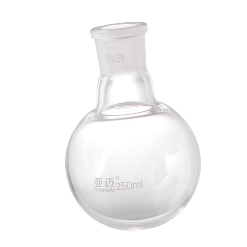 JECOMPRIS 1pc Chemistry Flask Lab Boiling Flasks Flask for Laboratory Boiling Beaker Chemistry Glass Chemistry Equipment Glass Flasks Drain Backflow Preventer Glassware Round Reaction Bottle