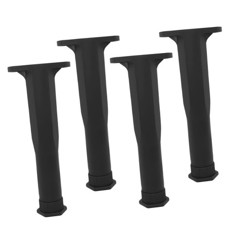 SOESFOUFU 4pcs Bed Frame Support Legs Couch Leg Bed Frame Brackets Adjustable Bed Legs Cabinet Leg Sofa Leg Dresser Leg Center Support Leg Bed Foot Risers Bed Feet 15c Support Beam Furniture
