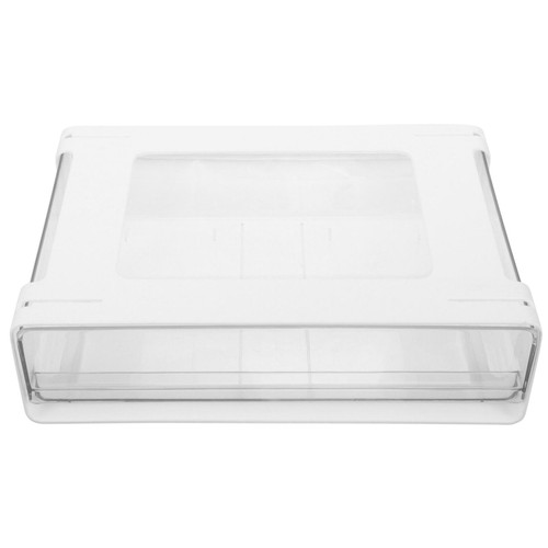 SEWACC Drawer Hidden Desk Organizer Stationery Organizer for Desk Under Desk Storage Under Desk Organizers Desk Shelf Organizer Desk Storage Organizer Plastic Desktop Accessories Office