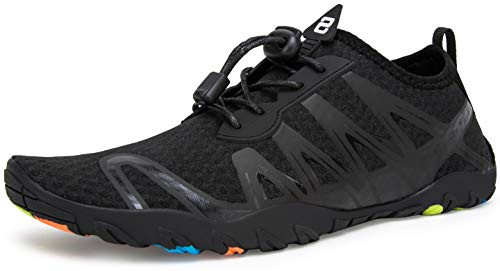 MURDESOT Mens Womens Water Shoes Barefoot Swim Diving Surf Yoga Aqua Sports Quick Dry Pool Beach Walking