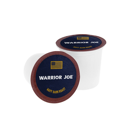 Navy Warrior Joe Coffee Pods, Dark Roast, 12 Count, Single Serve Coffee Pods for Keurig K-Cup Brewers Navy Warrior Joe Coffee Pods, Dark Roast, 12 Count, Single Serve Coffee Pods for Keurig K-Cup Brewers