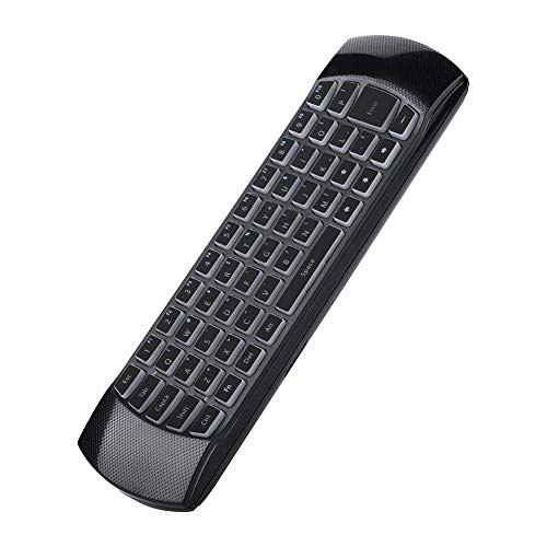 Air Remote Mouse Mini Backlit Wireless Keyboard X6 3D 2.4GHz Remote Control for Mac/Windows/Android Mini PC,Mac OS