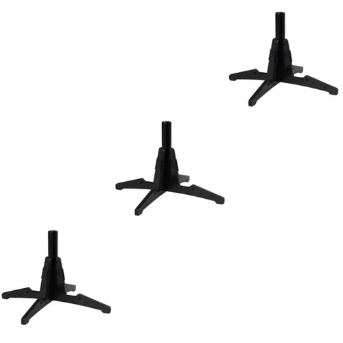 VICASKY 3pcs 4 Musical Instrument Stand Clarinet Stand Clarinet Support Rest Oboe Bracket Oboe Stand Oboe Holder Stand Alto Sax Stand Black Stand Clarinet Floor Stand Portable Flute Abs