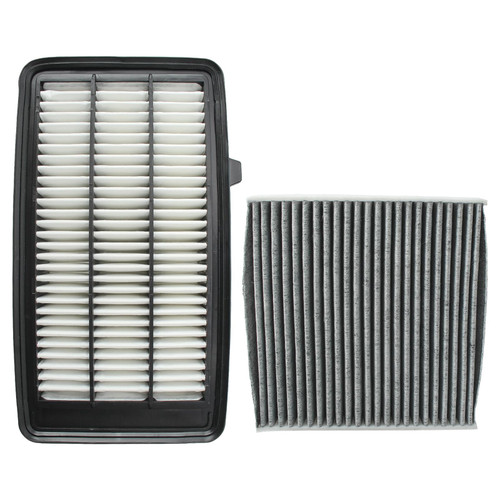 partszen 17220-5AA-A00 80292-TF0-G01 Engine Air Filter & Cabin Air Filter for Honda Civic CRV 1.5L I4 2016-2022