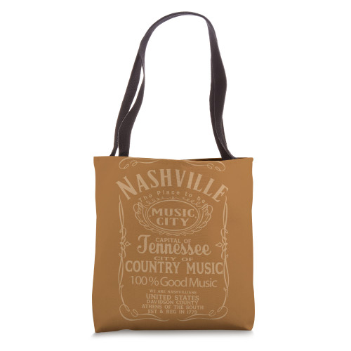 Nashville Tennessee Country Western Music City USA Tote Bag Nashville Tennessee Country Western Music City USA Tote Bag