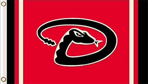 Five Star Flags New Arizona Diamondbacks Flag, Diamondbacks Flag, Flag for Indoor or Outdoor Use, 100% Polyester, 3 x 5 Feet.