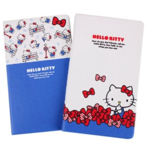 Hello Kitty Mini Handheld Scheduler Set of 2-2 Different Hello Kitty Design Planners 1 + 1