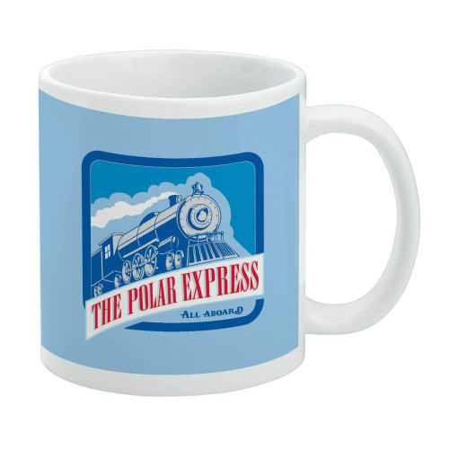 GRAPHICS & MORE The Polar Express All Aboard Ceramic Coffee Mug, Novelty Gift Mugs for Coffee, Tea and Hot Drinks, 11oz, White