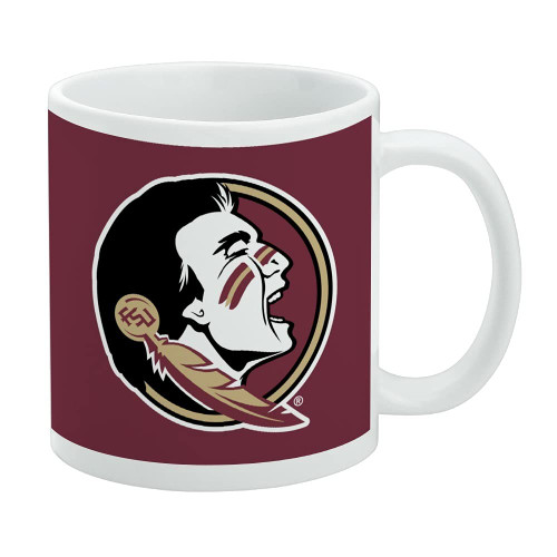 GRAPHICS & MORE Florida State University Logo Ceramic Coffee Mug, Novelty Gift Mugs for Coffee, Tea and Hot Drinks, 11oz, White