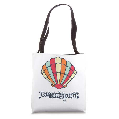 Dennisport Cape Cod Massachusetts Seashell Beach Scallop Tote Bag