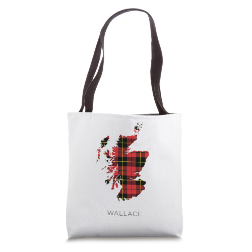 Clan Wallace Tartan, Scottish Plaid, Wallace Family Tote Bag