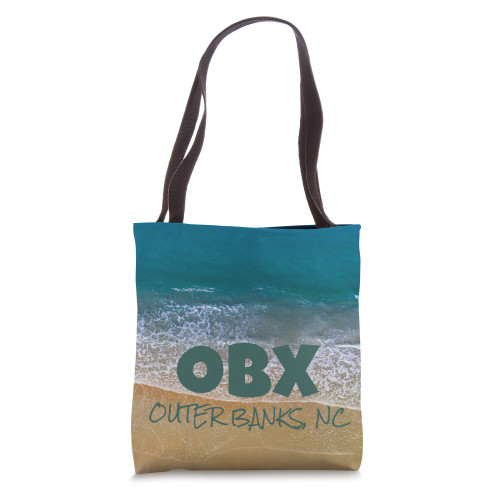 Atlantic Ocean OBX Outer Banks North Carolina Beach Vacation Tote Bag