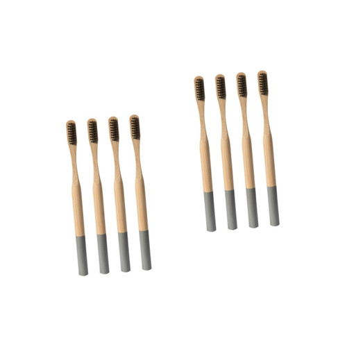 Hemoton 8 Pcs Child Toothbrush Cleaning Toothbrushes Tooth Brush for Kids Toothbrushes for Children Adults Kid Toothbrush Sensitive Toothbrush Bamboo Charcoal Bristles Travel Wooden Hemoton 8 Pcs Child Toothbrush Cleaning Toothbrushes Tooth Brush for Kids Toothbrushes for Children Adults Kid Toothbrush Sensitive Toothbrush Bamboo Charcoal Bristles Travel Wooden