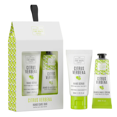 Scottish Fine Soaps Citrus Verbana Hand Care Duo (1x30ml & 1x50ml Tube) Scottish Fine Soaps Citrus Verbana Hand Care Duo (1x30ml & 1x50ml Tube)