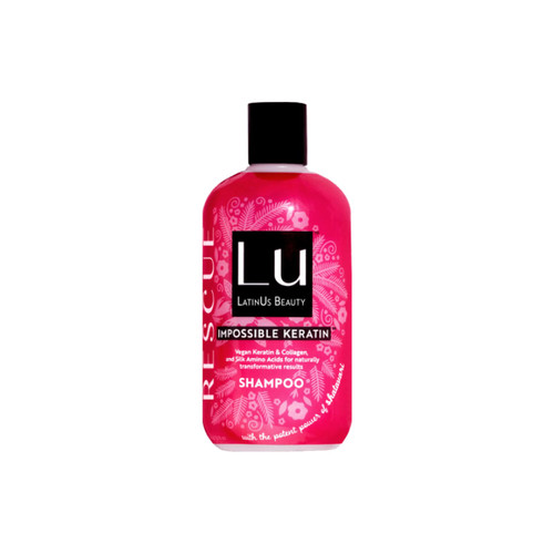 LATINUS BEAUTY RESCUE Impossible Keratin Anti-Frizz Shampoo for Dry, Damaged Hair (12 oz)