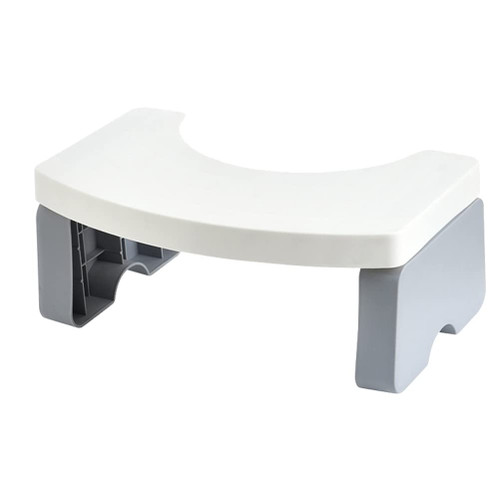 Toilet Stool Folding Step Stools for Adults Small Step Ladder Squat Stool Toilet Potty Small Step Stool Toilet Foot Stool Toilet Step Stool Footstool Plastic Elder Household