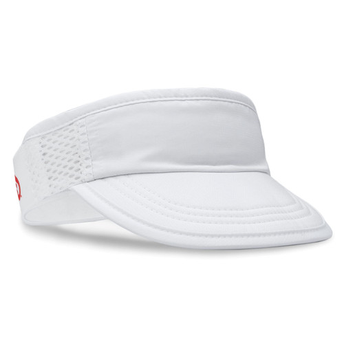 Headsweats unisex adult Super Crush Visor (White) Cap, White, Medium