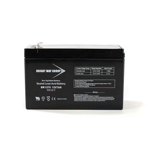 Brightway Replacement Battery for CP600LCD CyberPower 12V 7AH F2