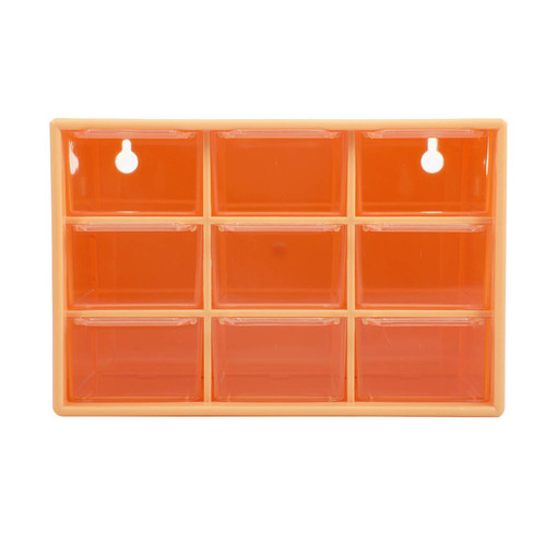 Cabilock Box Jiugongge storage box makeup organizer drawers Plastic Hardware organizer desktop makeup case storage dresser organizer Storage Container skin care products abs office bracket