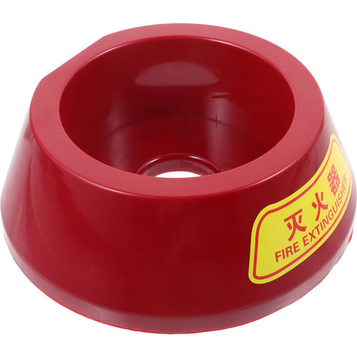 Gadpiparty Fire Extinguisher Stand Plastic Fire Extinguisher Base Powder Fire Extinguisher Bracket Fire Extinguisher Floor Holder for House Car Kitchen