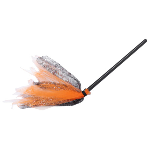 PRETYZOOM 4 Pcs Witch Broom Toy Halloween Witch Props Broom Witch Broom Costume Witch Broomstick Halloween Broom Kids Broom Toy Broom Ornament Broom Props Mesh Child Party Supplies Make up