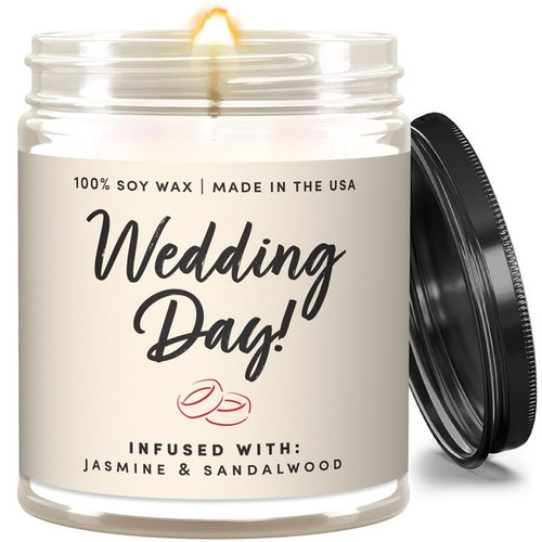 WAX & WIT Bridal Shower Gifts for Bride to Be, Engagement Gifts for Couples, Bride Gifts, Wedding Shower Gifts, Engaged Gifts for Her, Engagement Candle, Wedding Candle - 9oz WAX & WIT Bridal Shower Gifts for Bride to Be, Engagement Gifts for Couples, Bride Gifts, Wedding Shower Gifts, Engaged Gifts for Her, Engagement Candle, Wedding Candle - 9oz