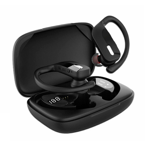 THE PERFECT PART Wireless Earbuds Bluetooth Headphones 48hrs Play Back Sport Earphones with LED Display Over-Ear Buds with Earhooks Built-in Mic Headset for Workout THE PERFECT PART Wireless Earbuds Bluetooth Headphones 48hrs Play Back Sport Earphones with LED Display Over-Ear Buds with Earhooks Built-in Mic Headset for Workout