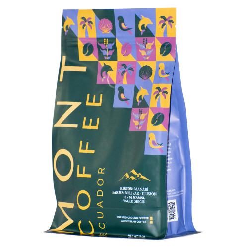 Mont Coffee - Manabi Region - Specialty Single Origin Ecuadorian Arabica Coffee (Ground Coffee) Mont Coffee - Manabi Region - Specialty Single Origin Ecuadorian Arabica Coffee (Ground Coffee)