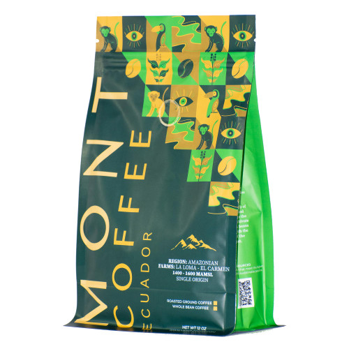 Mont Coffee - Amazonian Region - Specialty Single Origin Ecuadorian Arabica Coffee (Whole Bean)