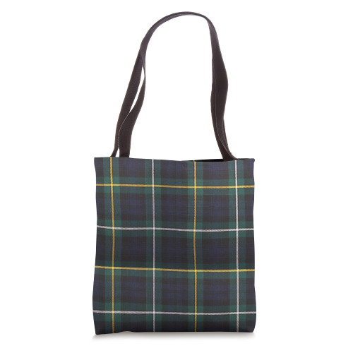 Clan Campbell Argyll Modern Tartan Plaid Scottish Tartan Tote Bag