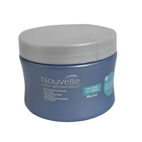 Proteina de Arroz Mascarilla Tratamiento Acondicionador Nouvelle | Rice Protein Hair Mask Conditioner Treatment 10.1oz-300ml Proteina de Arroz Mascarilla Tratamiento Acondicionador Nouvelle | Rice Protein Hair Mask Conditioner Treatment 10.1oz-300ml