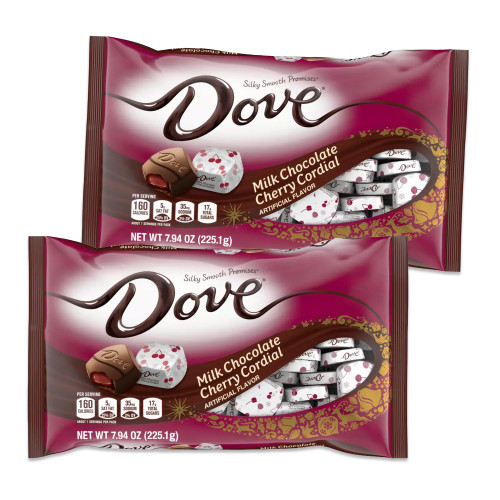 Dove Milk Chocolate Cherry Cordial Promises 2 Pack. Milk Chocolate Cherry Cordials, Valentines Candy Dove, Dove Candy Dove Milk Chocolate Cherry Cordial Promises 2 Pack. Milk Chocolate Cherry Cordials, Valentines Candy Dove, Dove Candy